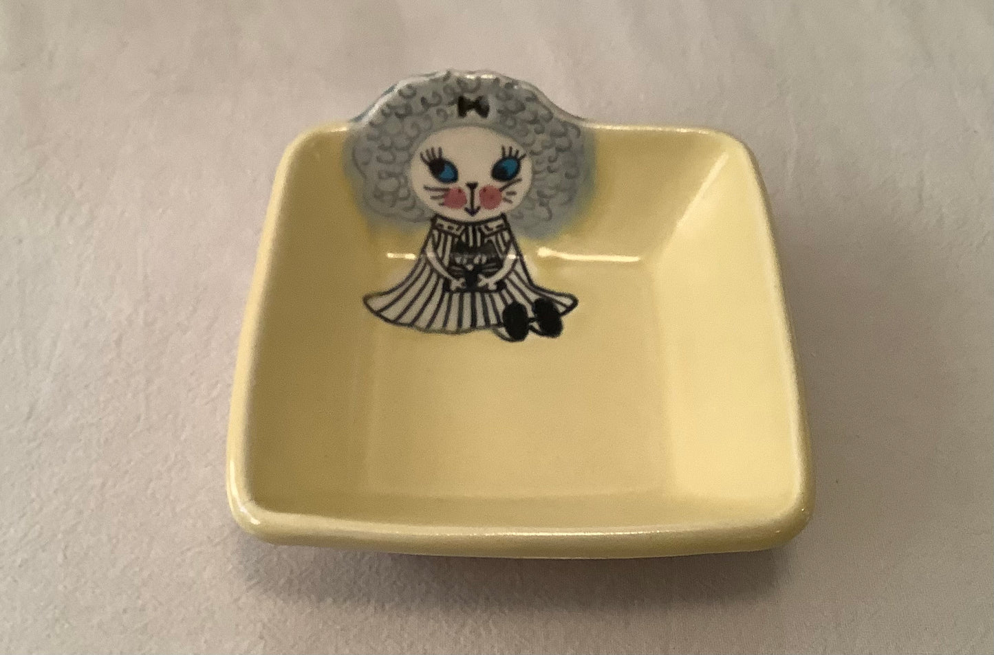 Soramamekoubo plate 11.5*12.8*4cm