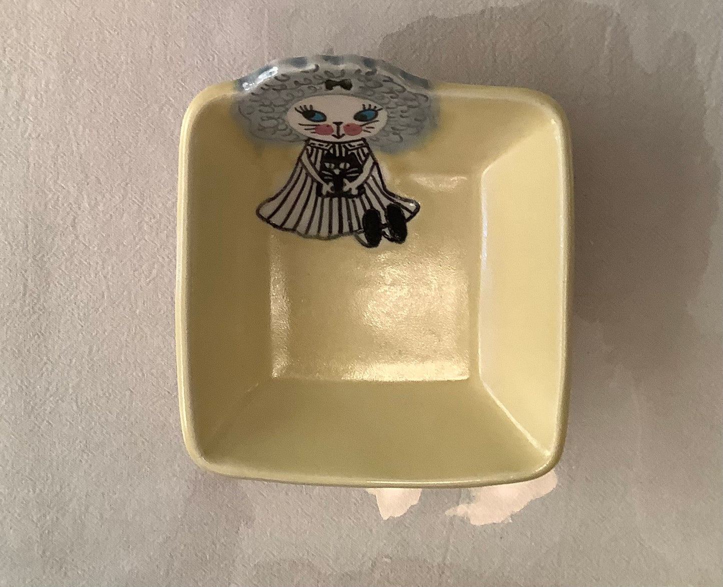 Soramamekoubo plate 11.5*12.8*4cm
