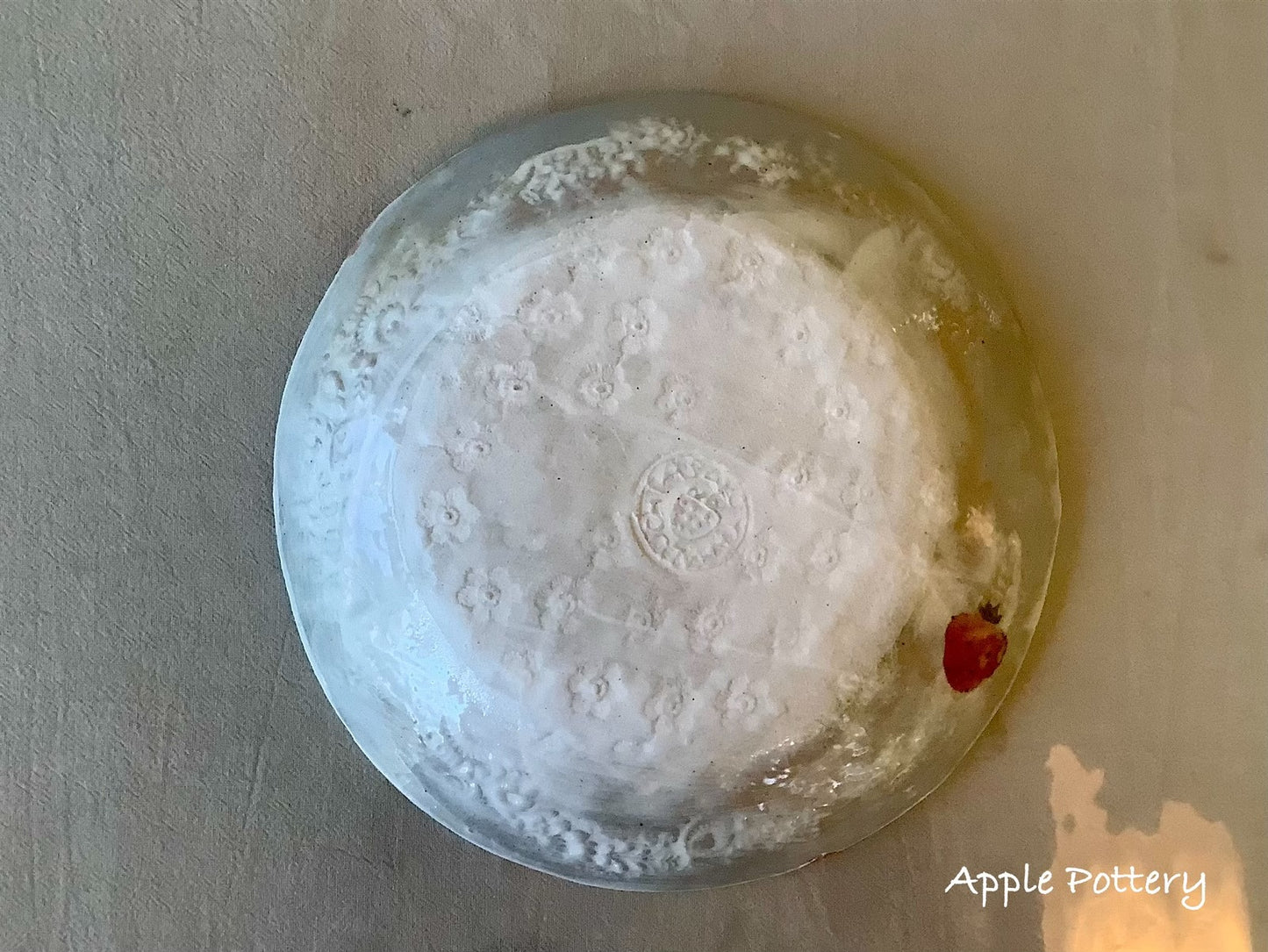 Asako Yamaguchi's plate 22.5*22.5*3.5cm