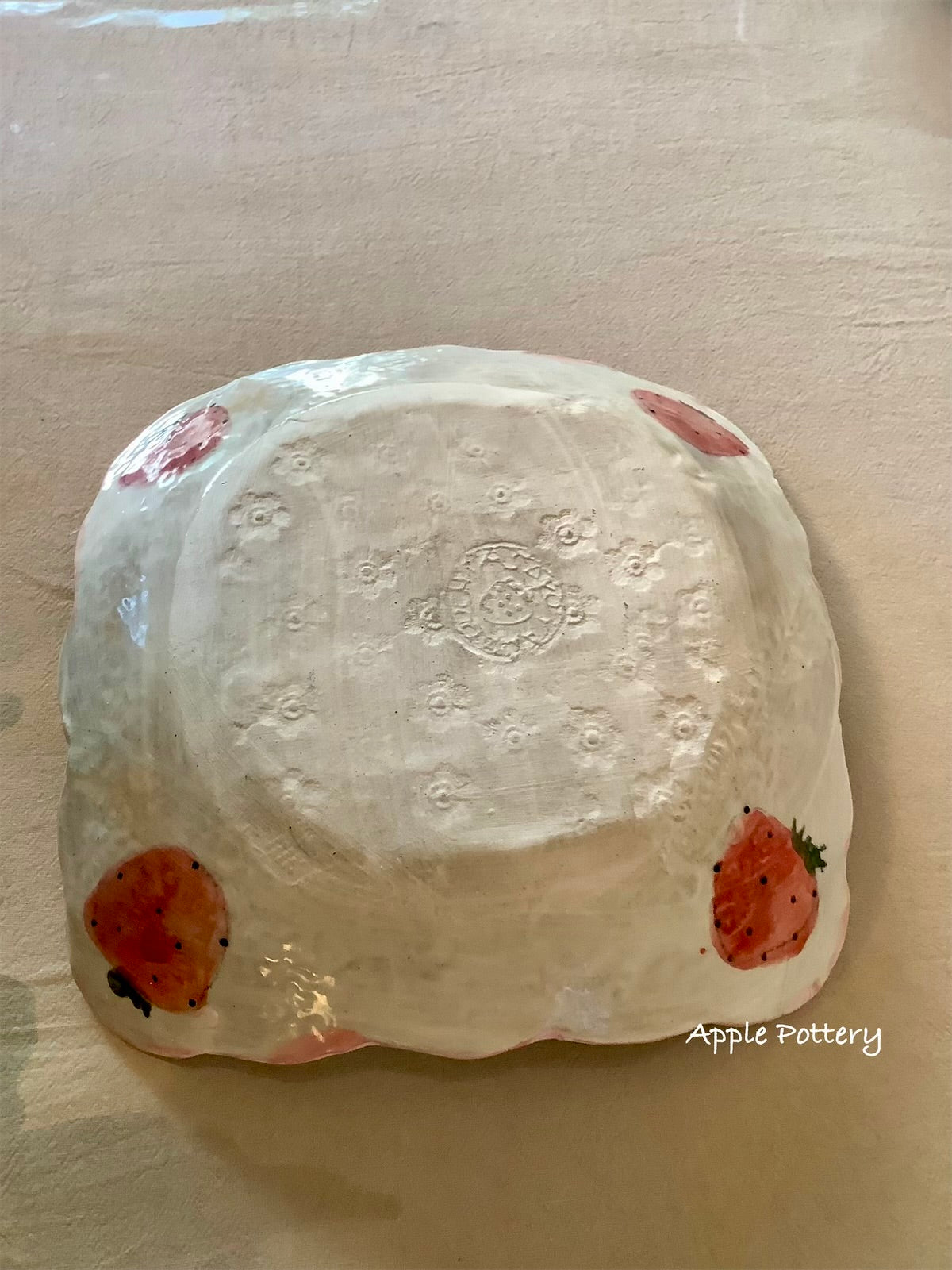 Asako Yamaguchi's plate 21*21*4.5cm