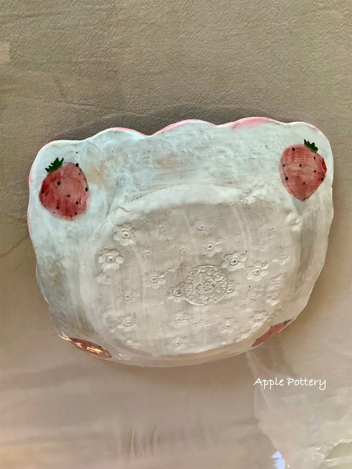 Asako Yamaguchi's plate 21*21*4.5cm