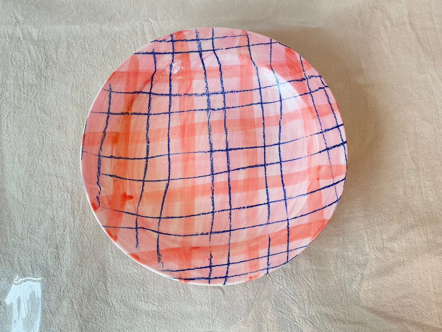 HITOMI KAKU's plate 24*24*3.5cm