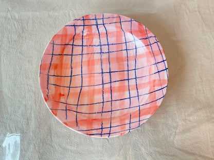 HITOMI KAKU's plate 24*24*3.5cm