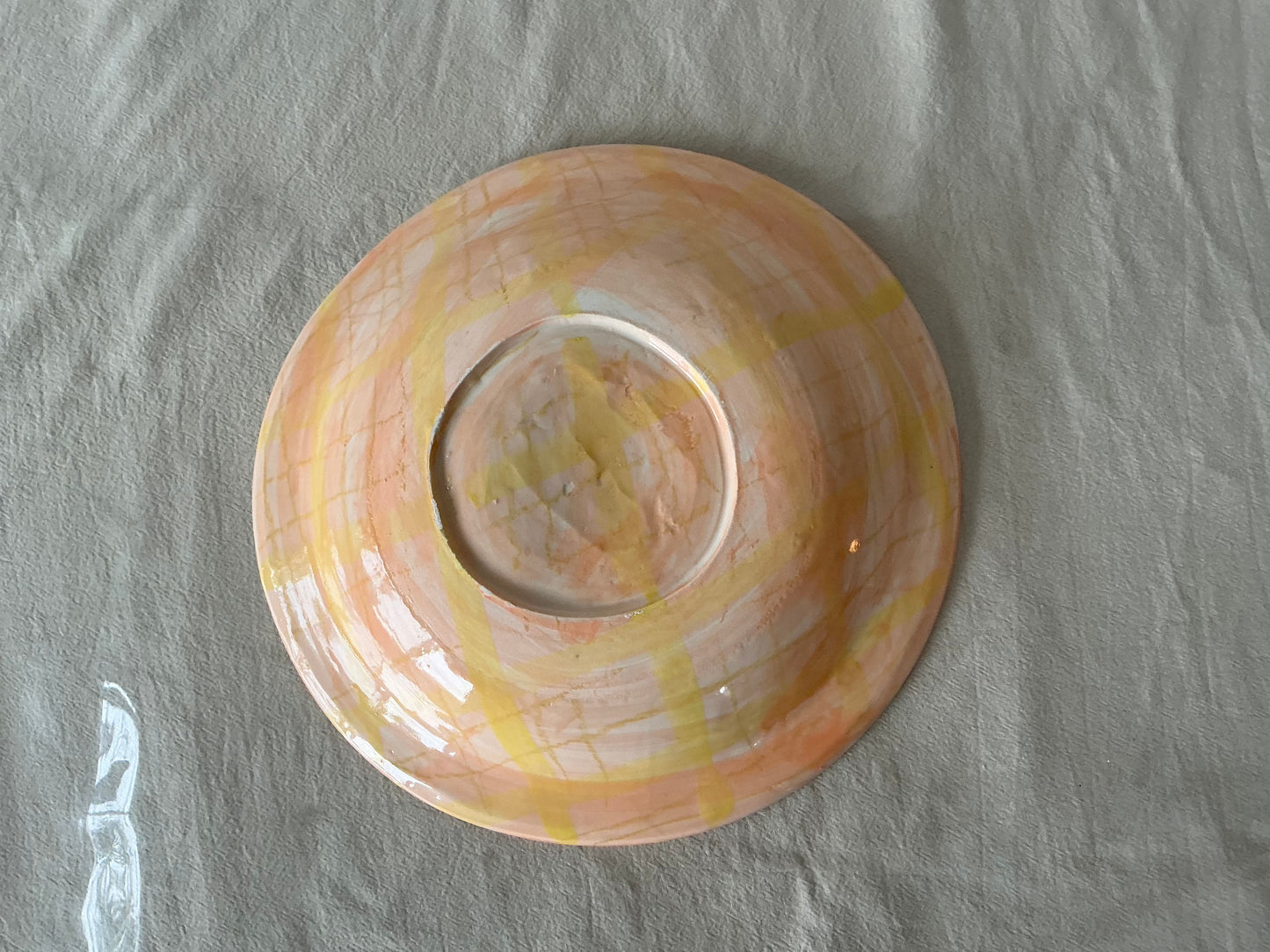 HITOMI KAKU's plate 24*24*3.5cm