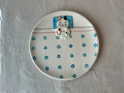 Soramamekoubo plate 15*15*1.2cm