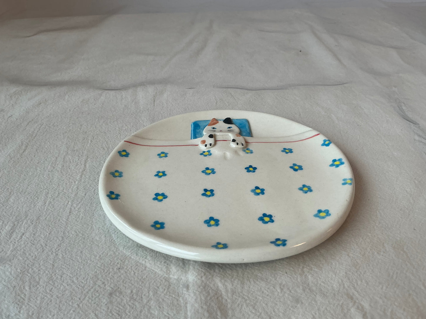 Soramamekoubo plate 15*15*1.2cm