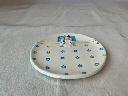 Soramamekoubo plate 15*15*1.2cm