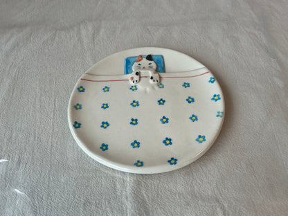 Soramamekoubo plate 15*15*1.2cm