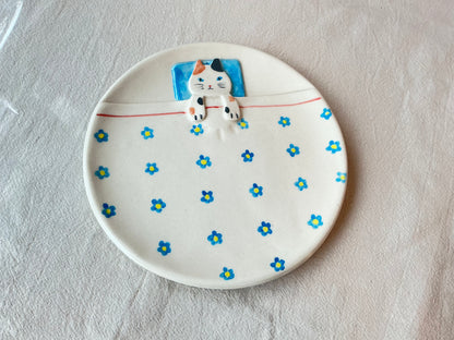 Soramamekoubo plate 15*15*1.2cm