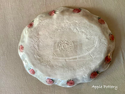 Asako Yamaguchi's plate 22.7*18*1.8cm