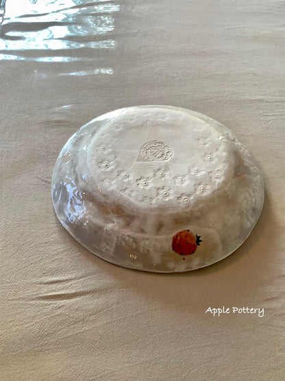 Asako Yamaguchi's plate 22.3*22.5*3.5cm