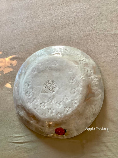 Asako Yamaguchi's plate 22.3*22.5*3.5cm