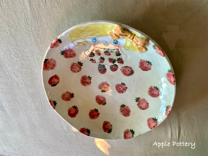 Asako Yamaguchi's plate 22.3*22.5*3.5cm
