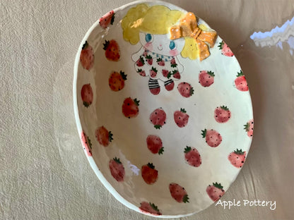 Asako Yamaguchi's plate 22.3*22.5*3.5cm